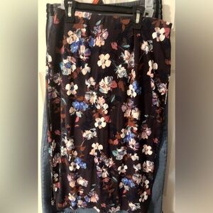 J. Jill Wearever Collection Floral Garment